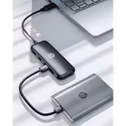 HP DHC-CT110 4-in-1 USB 3.0 Adapter — 4-Port High-Speed Hub - image 6