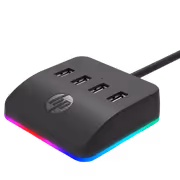 HP DHC-CT120 4-in-1 USB 3.0 Adapter — 5Gbps, RGB - image 2