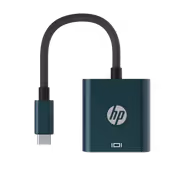HP DHC-CT201 USB-C to VGA Adapter 1080p - Stable Video - image 3