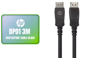 HP DHC DP01 3M High Speed DisplayPort Cable Open Box HP DHC DP01 3M High Speed DisplayPort Cable Open Box - Image 1