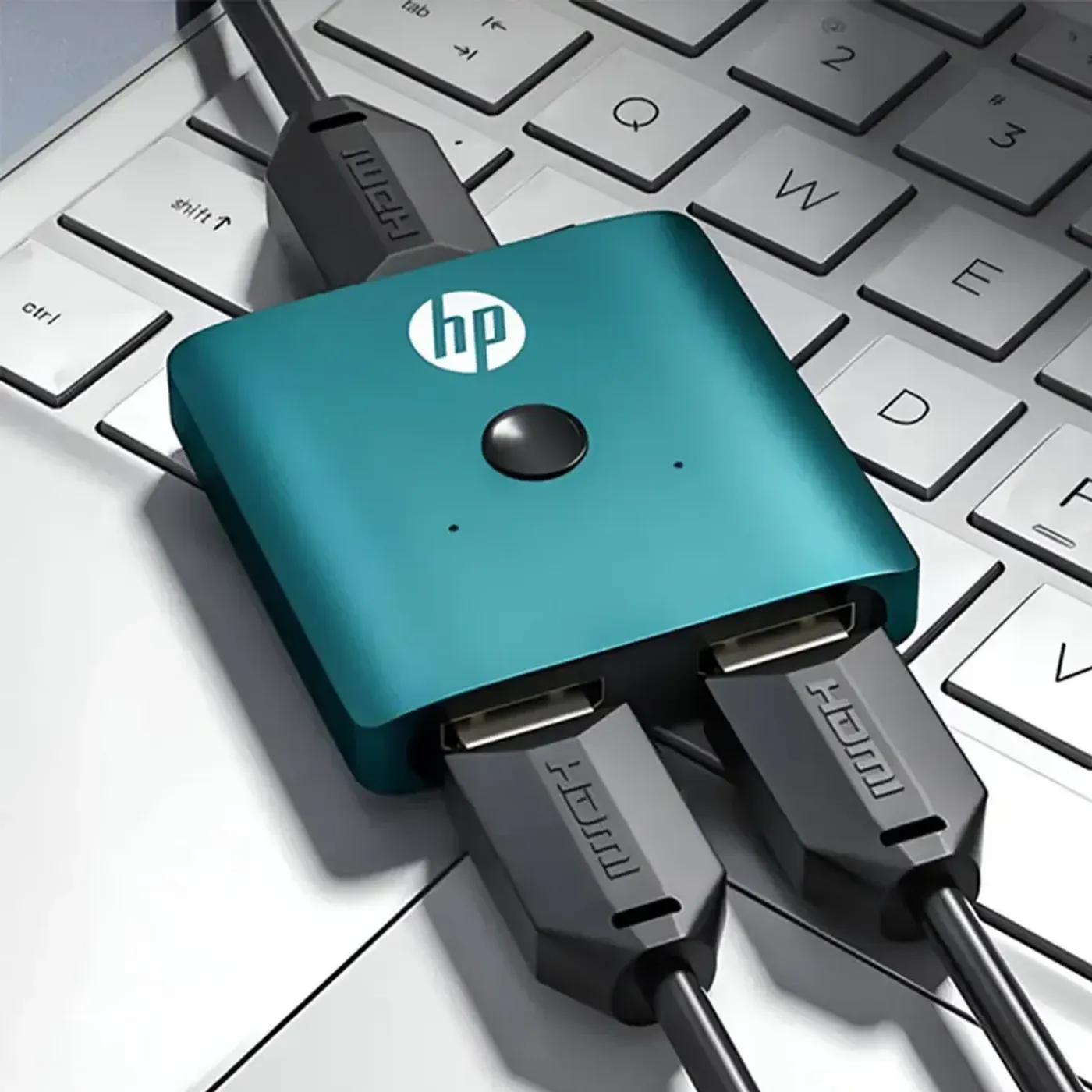 Button control on the top of the HP DHC-HD01V HDMI switcher