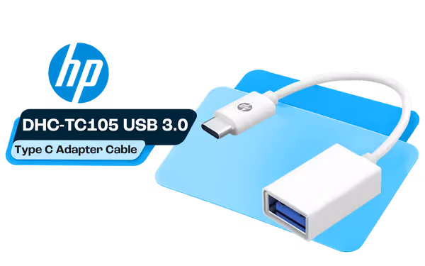 HP DHC-TC105 USB 3.0 A to C Adapter Cable — 5 Gbps - image 1 HP DHC-TC105 USB 3.0 A to C Adapter Cable — 5 Gbps - image 1