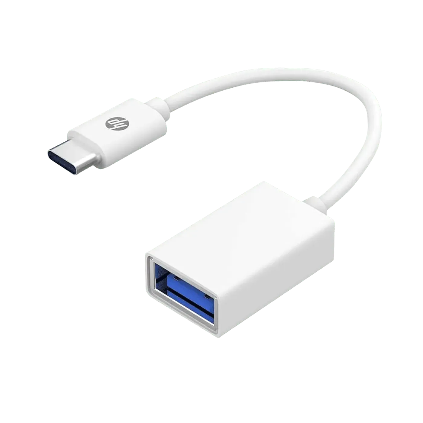 Compact HP 4-in-1 portable hub for connecting multiple peripherals to laptops