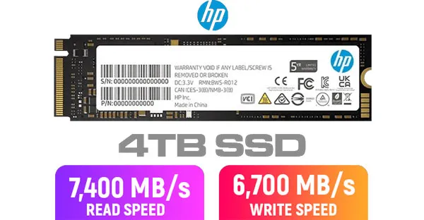 HP FX900 Pro 4TB NVMe Gen 4 SSD - Best Deal - South Africa | Evetech