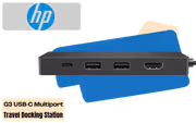 HP G3 USB-C Multiport Travel Docking Station – 5 Ports, HDMI - image 1