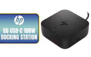 HP G6 USB-C 100W Docking Station with Dual Video - image 1