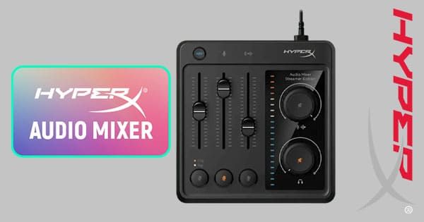 【未使用品】 HyperX AUDIO MIXER AM001 HyperX Audio Mixer | Audio Interface – HyperX US