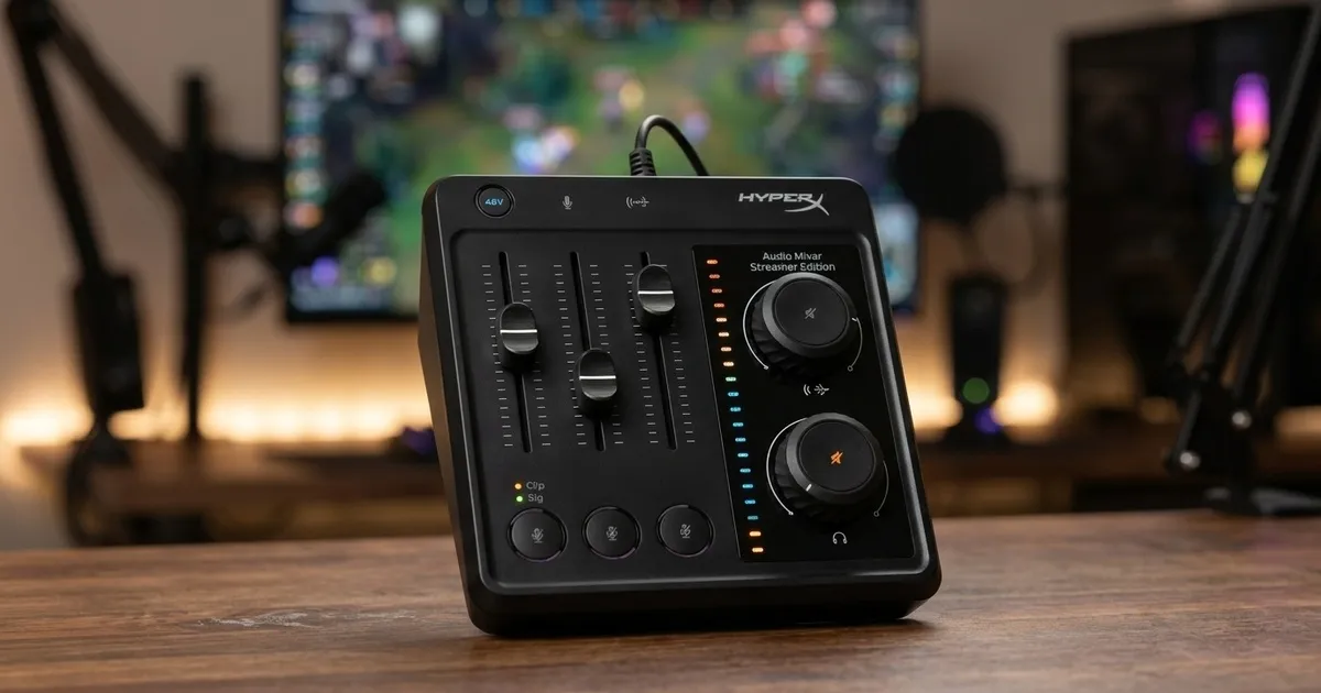 HP HyperX Audio Mixer 73C12AA — Compact Pro Mixer | Evetech