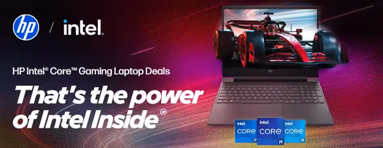 HP Intel® Core™ gaming laptops — high-performance gaming notebooks, best gaming laptop deals