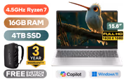 HP 15-fc0048ni 16GB/4TB Ryzen 7 - image 1