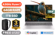 HP 15-fc0048ni 64GB/1TB Ryzen 7 - image 1