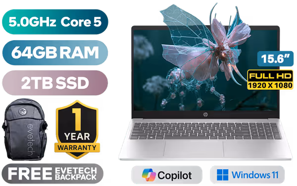 HP 15-fd1056ni 64GB/2TB Core 5 - image 1 HP 15-fd1056ni 64GB/2TB Core 5 - image 1