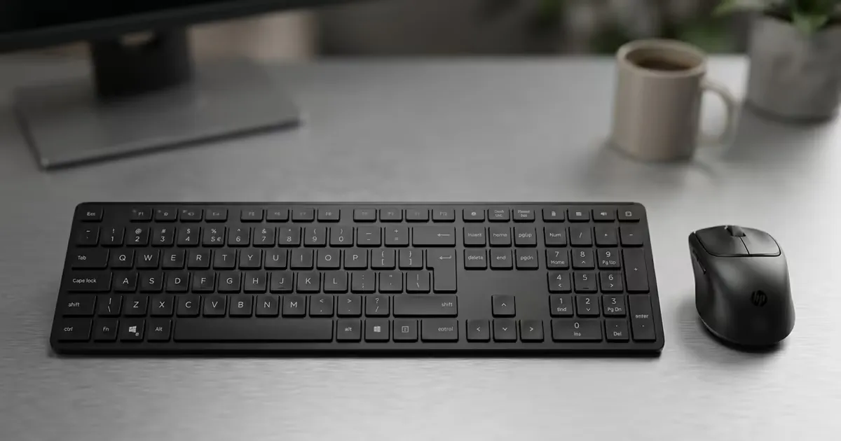 HP Multi-Device Dual-Mode Mouse and Keyboard Combo | Evetech