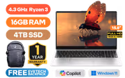 HP Notebook 255R G10 16GB/4TB Ryzen 3 - image 1