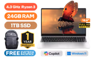 HP Notebook 255R G10 24GB/1TB Ryzen 3 - image 1