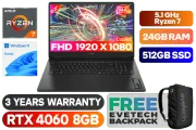HP OMEN 17 Ryzen 7 RTX 4060 Gaming Laptop with 24GB RAM - image 1