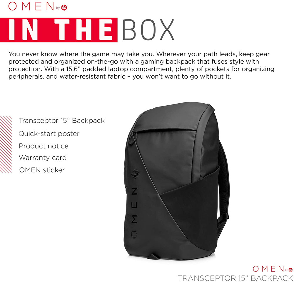 HP OMEN Transceptor Backpack Best Deal South Africa