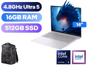 16 DC16251 Core 5-120U | HP OmniBook 3 16GB/512GB | Ultra 5 Laptop - Image 1
