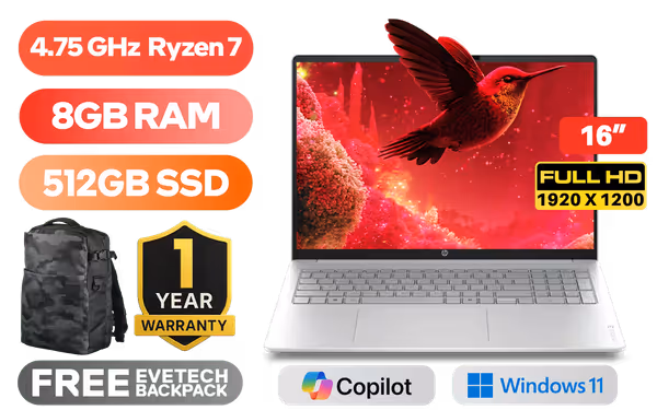 HP OmniBook 3 8GB/512GB Ryzen 7 - image 1 HP OmniBook 3 8GB/512GB Ryzen 7 - image 1
