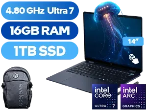 HP OmniBook Ultra Flip 2-in-1 Intel Core Ultra 7 Touchscreen Laptop AU3F4EA - Image 1