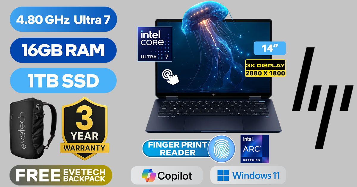 HP OmniBook Ultra Flip 16GB/1TB | Premium 2-in-1
