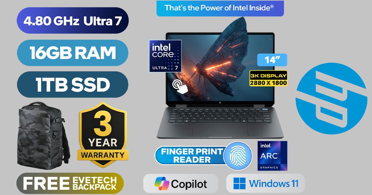 HP OmniBook Ultra Flip 16GB/1TB | Creative 2-in-1