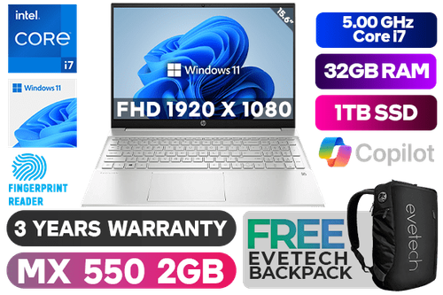 HP Pavilion 15-eg3000ni - 13th Gen Intel® Core™ i7 Laptop | 32GB