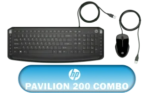 HP Pavilion 200 Wired Keyboard and Mouse Combo - Reliable Performance - image 1