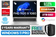 HP Pro X360 435 G10 Ryzen 5 Laptop with 32GB RAM & 2TB SSD - image 1
