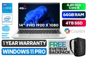 HP ProBook 440 G9 LTE 8A5C4EA Intel Core i5 Laptop With 64GB RAM & 4TB SSD - image 1