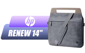 HP Renew 14 Slim Briefcase Grey - Image 1