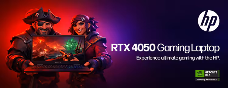 HP RTX 4050 Gaming Laptop