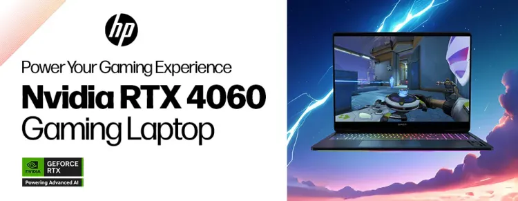 HP RTX 4060 Gaming Laptop