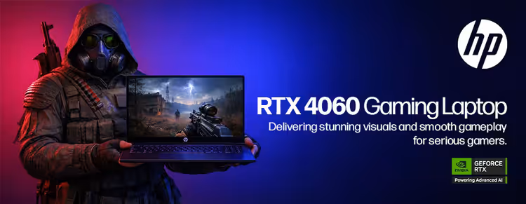 HP RTX 4060 Gaming Laptop