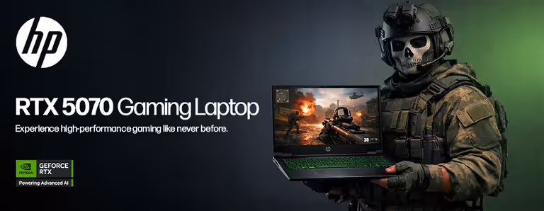 HP RTX 5070 Gaming Laptops