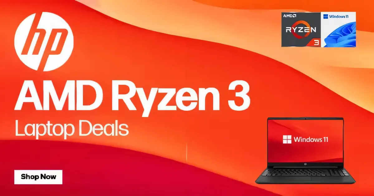 Buy HP RYZEN 3 Laptop Deals in South Africa | Evetech