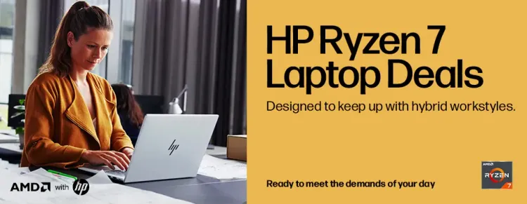 HP RYZEN 7 Laptop Deals - Powerful Performance & Gaming Laptop