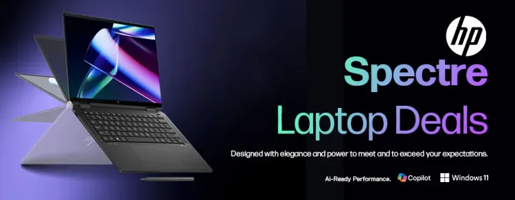 HP Spectre Laptops - Premium & Sleek Laptops