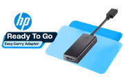 HP 2PC54AA USB-C to HDMI 2.0 Easy Carry Adapter - image 1