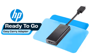 HP 2PC54AA USB-C to HDMI 2.0 Easy Carry Adapter - image 1