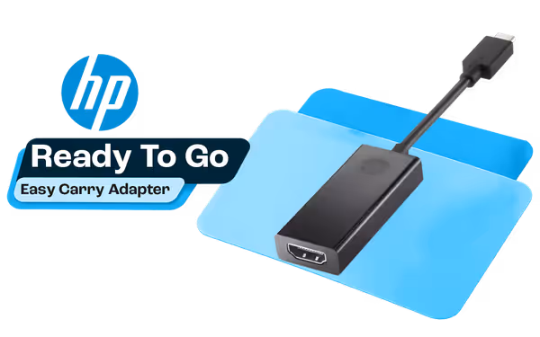HP 2PC54AA USB-C to HDMI 2.0 Easy Carry Adapter - image 1 HP 2PC54AA USB-C to HDMI 2.0 Easy Carry Adapter - image 1