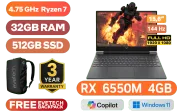 HP Victus 15 Ryzen 7 RX 6550 Gaming Laptop With 32GB RAM - image 1