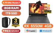 HP Victus 15 Ryzen 7 RX 6550 Gaming Laptop With 1TB SSD - image 1