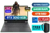 HP Victus 15 Intel® Core™ i7 RTX 3050 Gaming Laptop A19LMEA with 64GB RAM & 4TB SSD - image 1