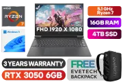 HP Victus 15 Ryzen 7 RTX 3050 Gaming Laptop with 4TB SSD - image 1