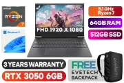 HP Victus 15 Ryzen 7 RTX 3050 Gaming Laptop With 64GB RAM - image 1