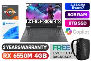 HP Victus 15 Ryzen 7 RX 6550 Gaming Laptop With 8TB SSD - image 1