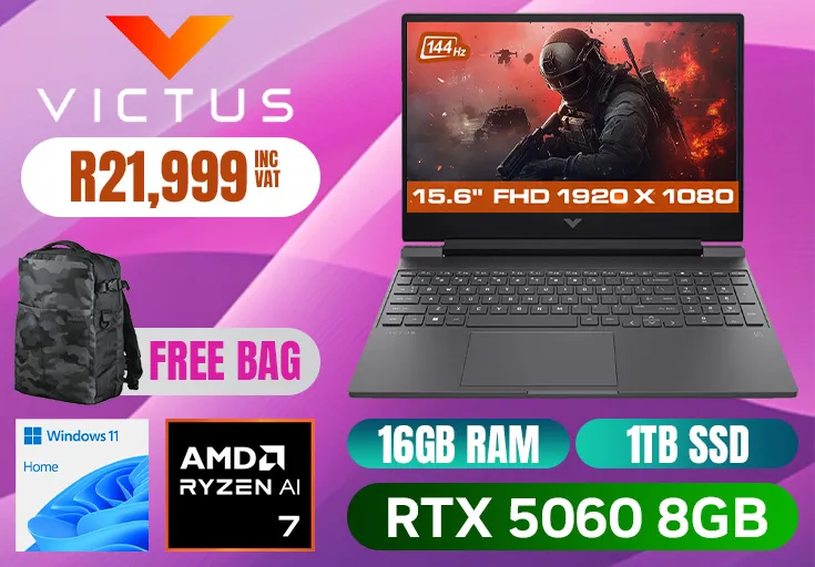 HP Victus Ryzen AI 7 350 RTX 5060 gaming laptop