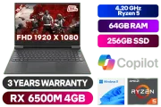 HP Victus Ryzen 5 RX 6500M Gaming Laptop 7B1H2EA With 64GB RAM - image 1