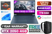 HP Victus Ryzen 5 RTX 2050 Gaming Laptop 8L2K3EA with 24GB RAM & 1TB SSD - image 1